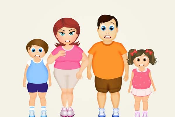 Hoy padres | Obesidad - Familia con obesidad